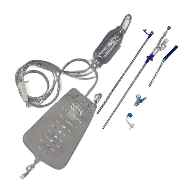 Neurosurgical external drainage kit